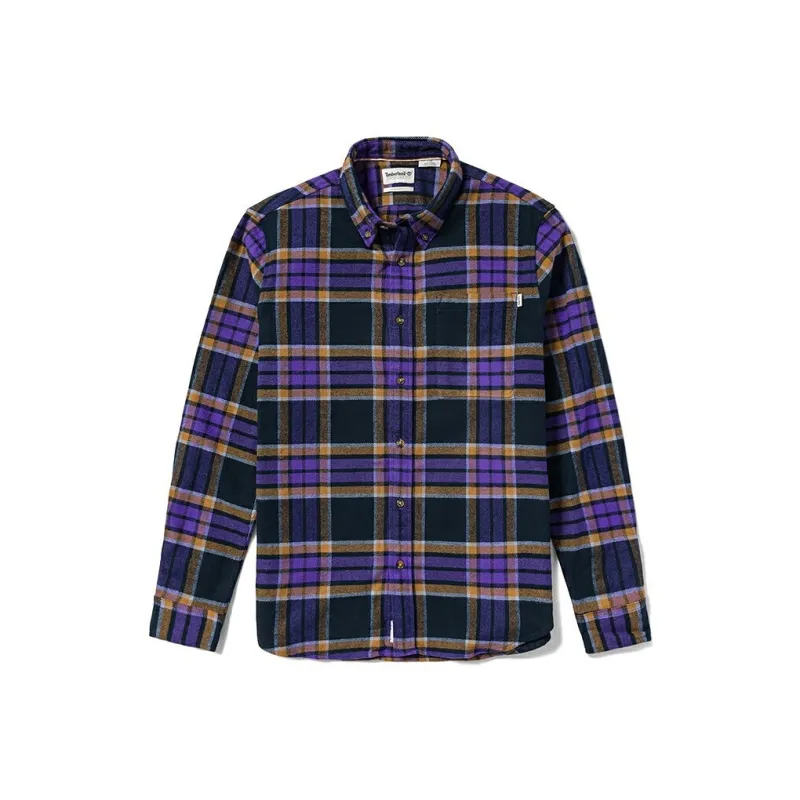 Timberland Shirt Men's Black Purple-0