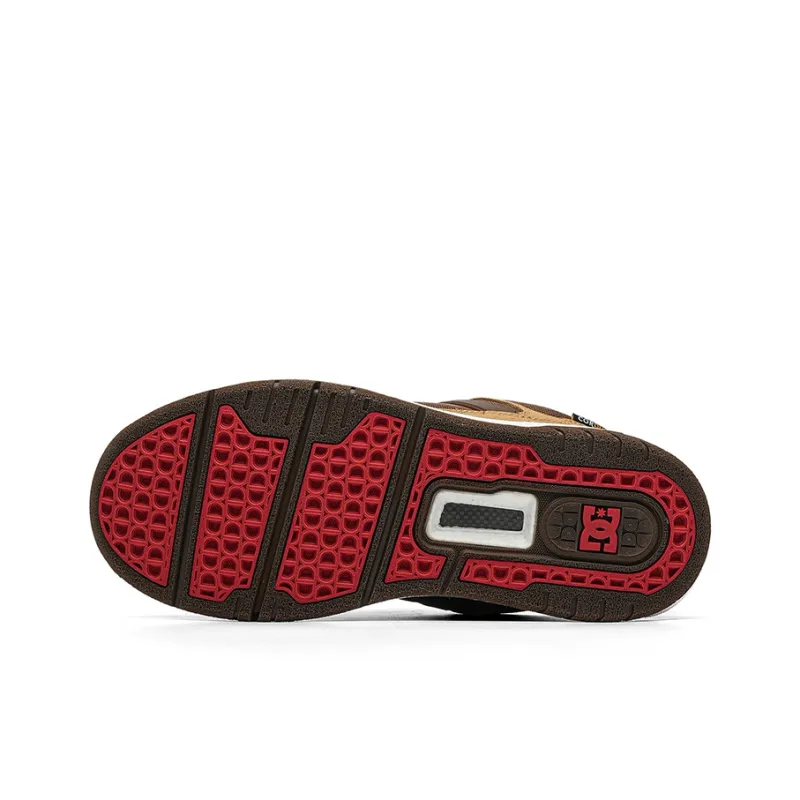 DC Shoes STAG Coverage Slip Resistant Cushioning Abrasion Resistant Low Top Maillard Style Skateboard Shoes Men's-4