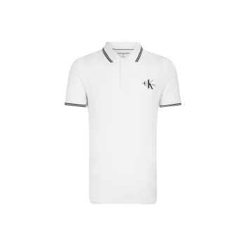 CALVIN KLEIN Polo Shirt Men's White