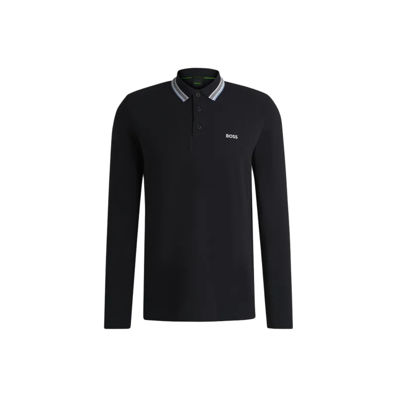 HUGO BOSS FW24 Polo Shirt Men's Navy Blue-0
