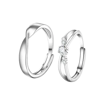 SOFTDORA S925 Silver Rings Unisex