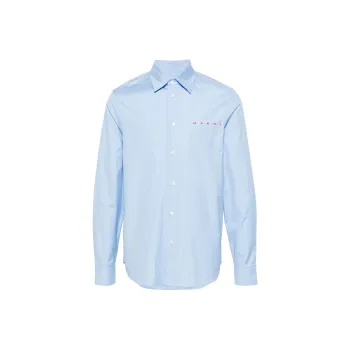 MARNI Hidden-logo Poplin Shirt