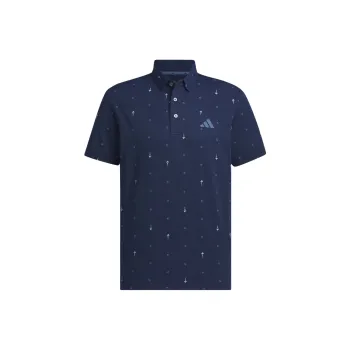 Adidas MONOGRAM Polo Shirt Men's College Navy