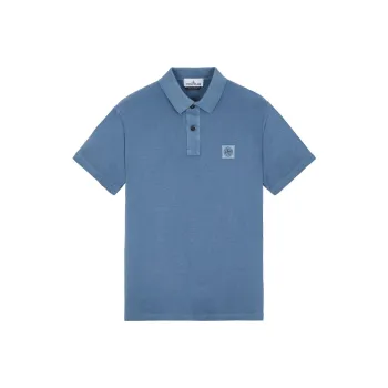 STONE ISLAND Polo Shirts Men Blue