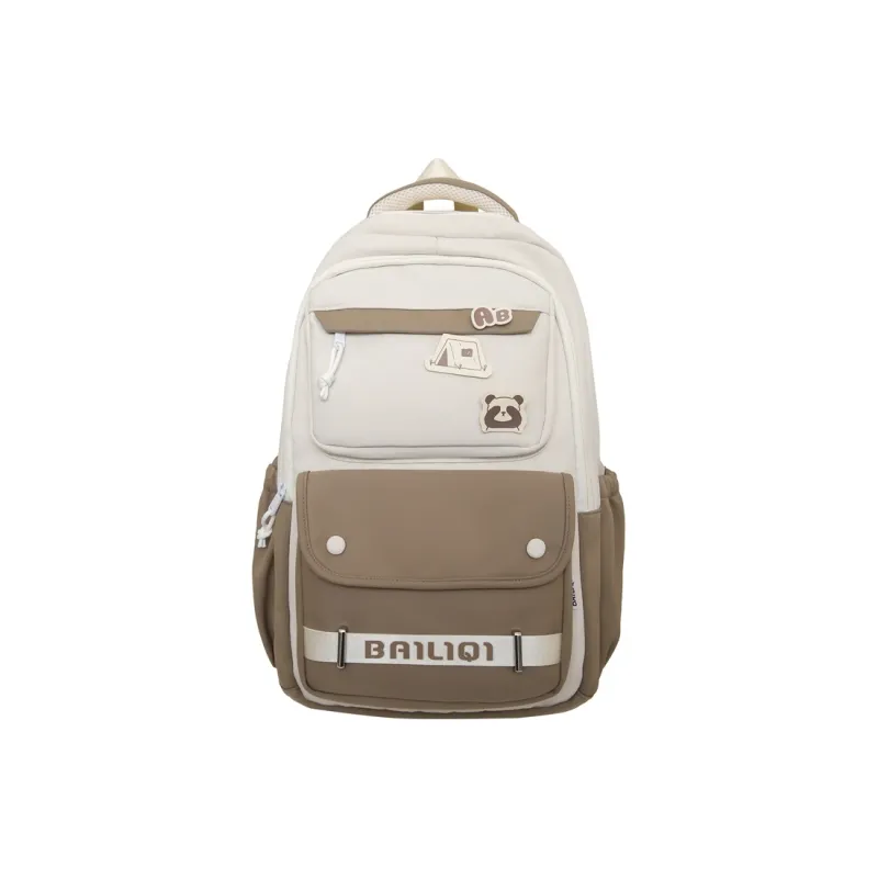 Alcohol Dragon Nylon Backpack Women's Multicolor-15