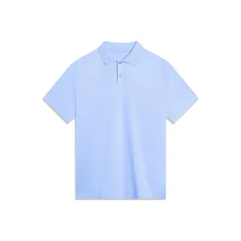 LiNing Sports Trend Series Polo Shirt Men's Sichuan Gray Blue