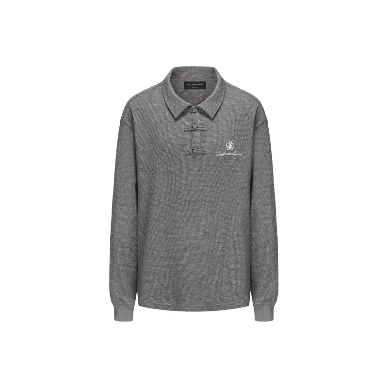 GALLIANO LANDOR Polo Shirt Men's Heather Gray-0