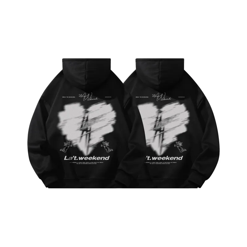 LA'T.WEEKEND Sweatshirt Unisex 2 Pack-0