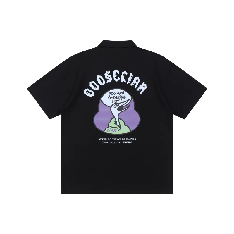 GOOSELIAR T-Shirt Polo Shirt Unisex-2