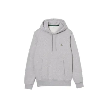 LACOSTE Logo patch Fleece Hoodie