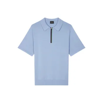 Paul Smith SS25 Polo Shirt Men's Sky Blue