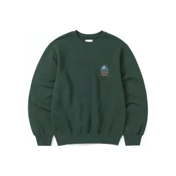 Thisisneverthat SS24 2010 Original Crewneck Sweatshirt Unisex Forest Green