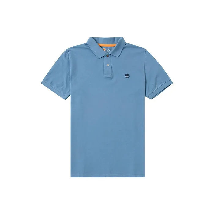 Timberland Polo Shirt Men's Sky Blue-0