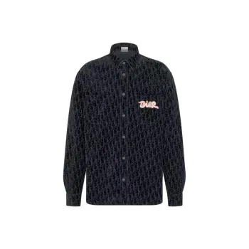 DIOR Shirts Men Blue