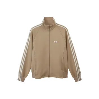 Y-3 3 Stripe Zipped Track Jacket