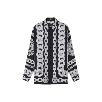 VERSACE Medusa Chains Shirt