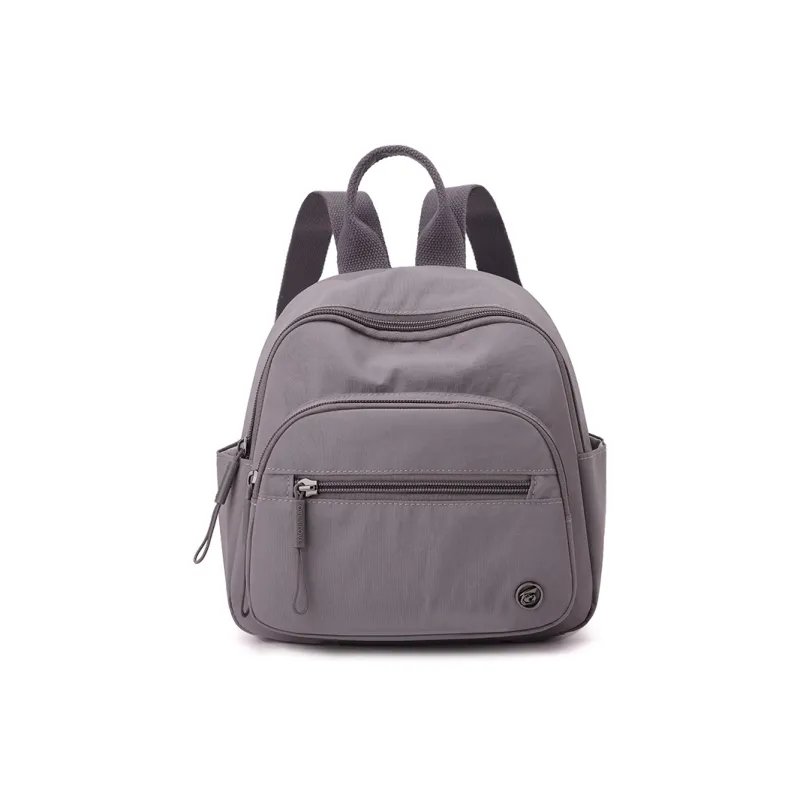 Yalu Nylon Backpack Regular Women's Black/Brown/Yellow/Purple/White/Green-10