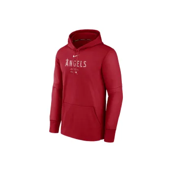 Nike Los Angeles Angels Authentic Collection Practice Men's Nike Therma Mlb Pullover Hoodie