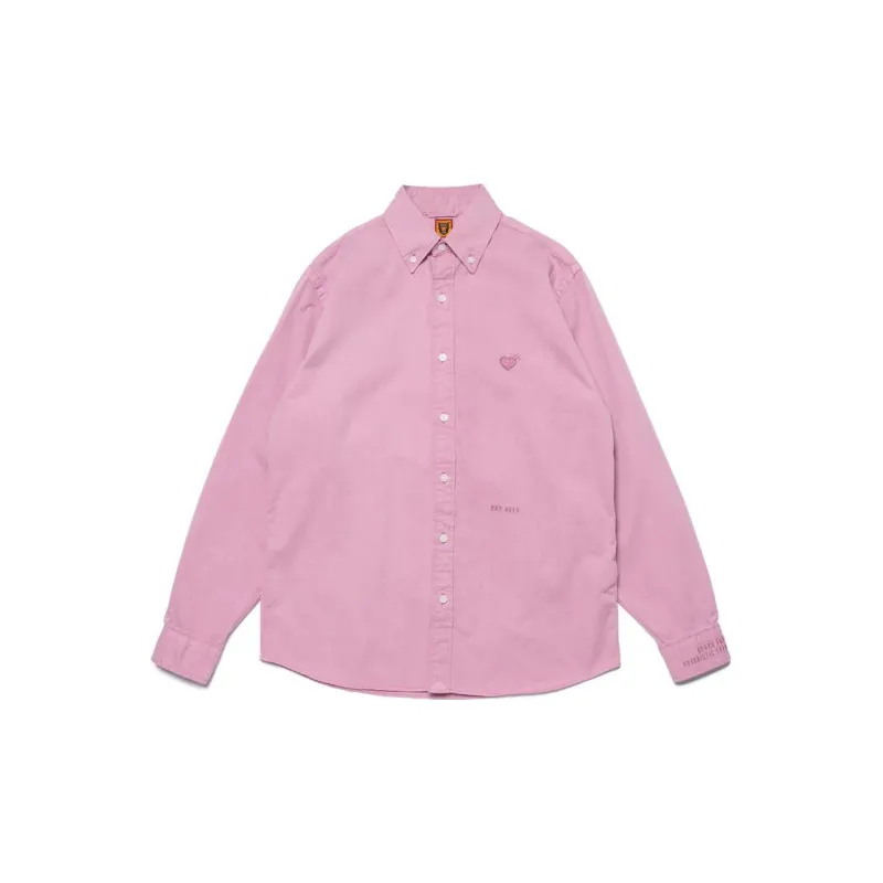 HUMAN MADE Pigment Dyed Bd L/S Shirt-2