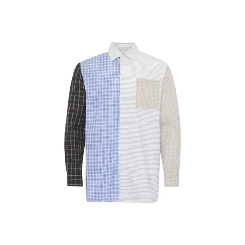 JW Anderson Patchwork Long Sleeved Shirt