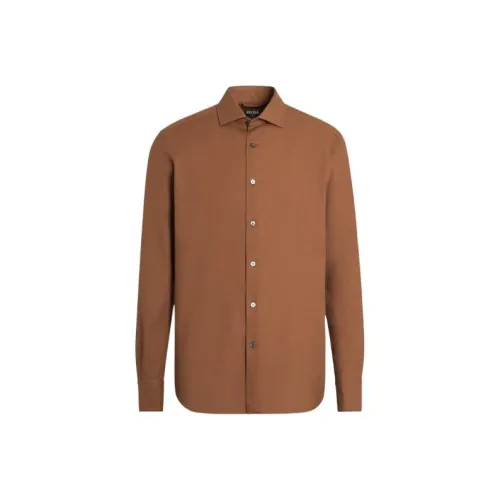 Ermenegildo Zegna Cashco Long sleeve Button up Shirt