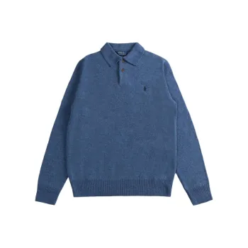 Polo Ralph Lauren Wool Blend Long Sleeve Polo