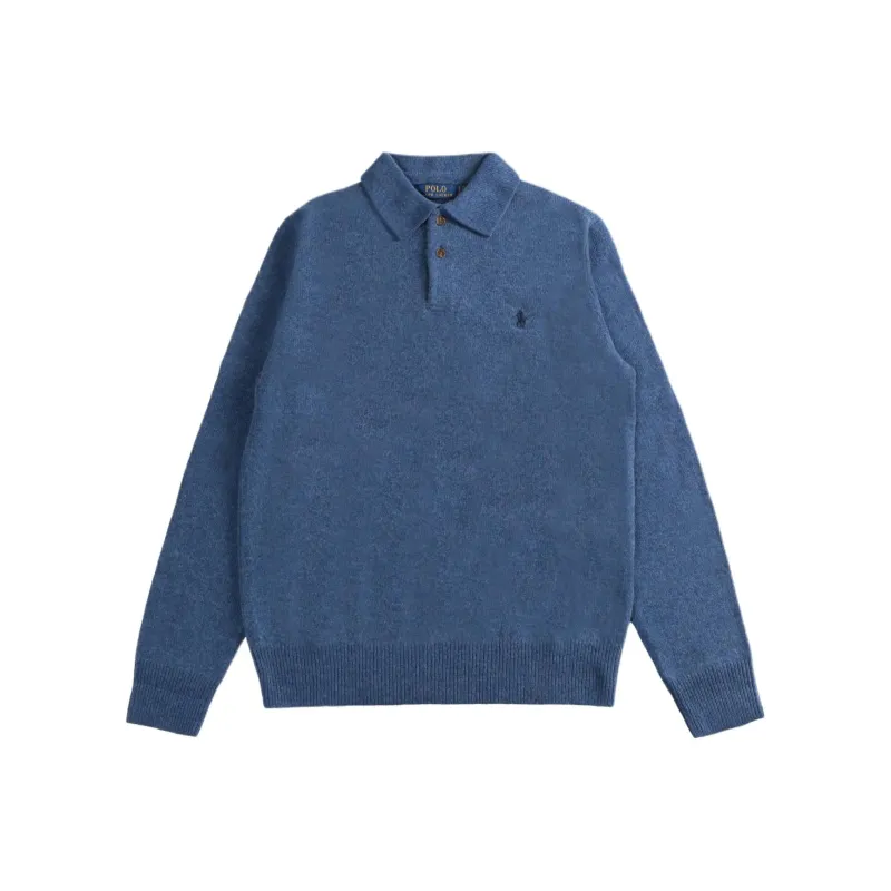 Polo Ralph Lauren Wool Blend Long Sleeve Polo-0