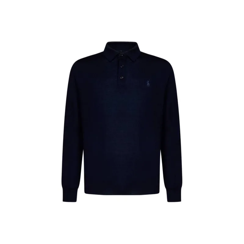 Polo Ralph Lauren Polo Pony Wool Polo Shirt-0