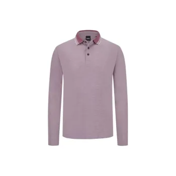 HUGO BOSS Polo Shirt Men's Berry