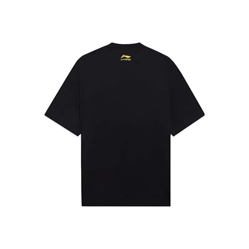 LiNing x Disney T Shirt Men's Black-0