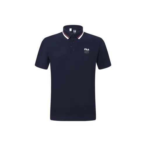 FILA Polo Shirt Men's Royal Blue