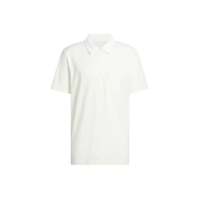 Adidas Free Shipping With AdiClub Essentials Quarter Zip Polo Shirt-0
