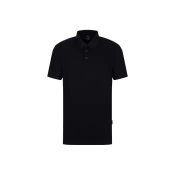 ARMANI EXCHANGEAE Polo Shirt Men's Black