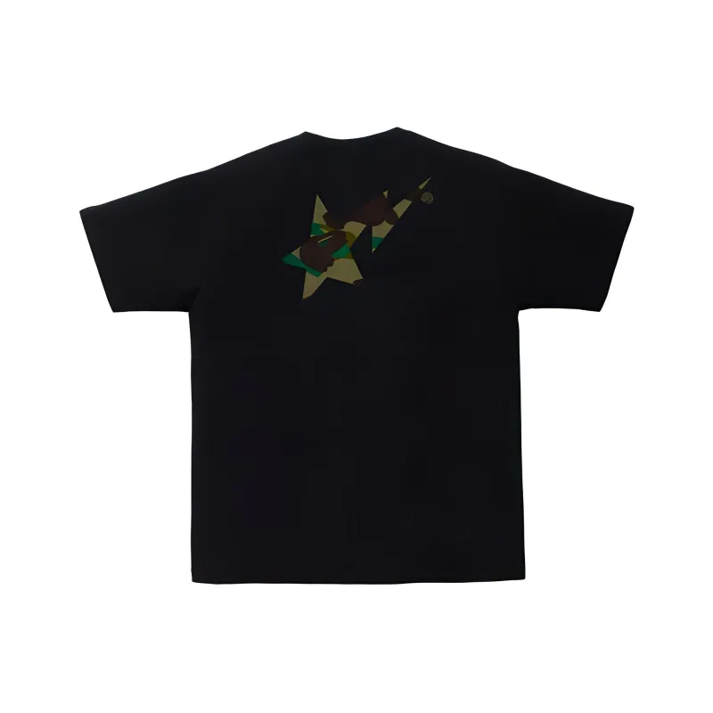 Bape 1st Camo Bapesta Logo Tee-1