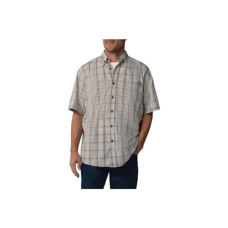 Dickies Short Sleeve Woven Shirt Shirt Men's Gray-0