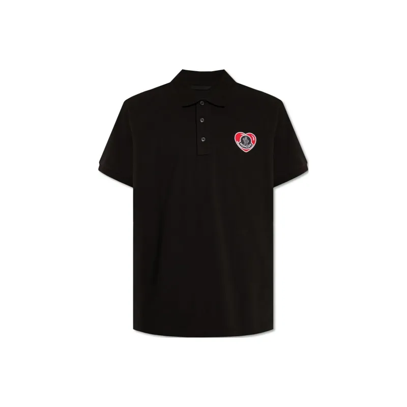 Moncler Polo Shirts Men Black-0