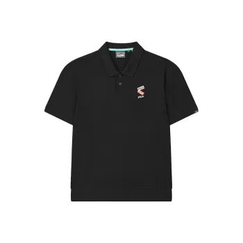 FILA ORIGINALE Polo Shirt Unisex Jet Black