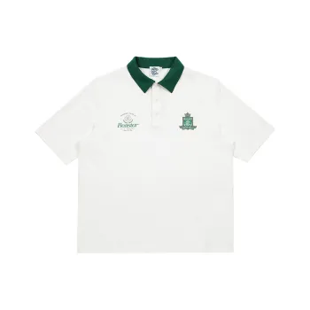 BEASTER Polo Shirt Unisex White