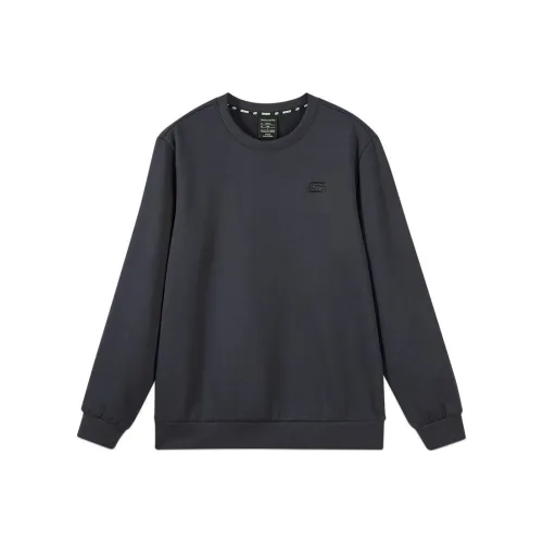 Skechers Sweatshirt Unisex Charcoal Gray