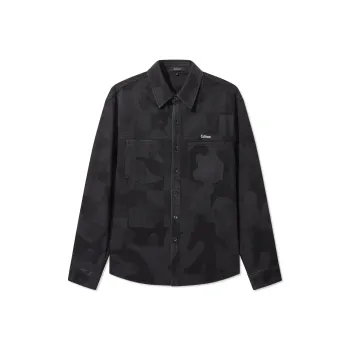 Cabbeen Shirts Men Coal Black 01