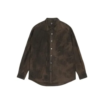 Stussy Classic Ls Shirt Sprayed