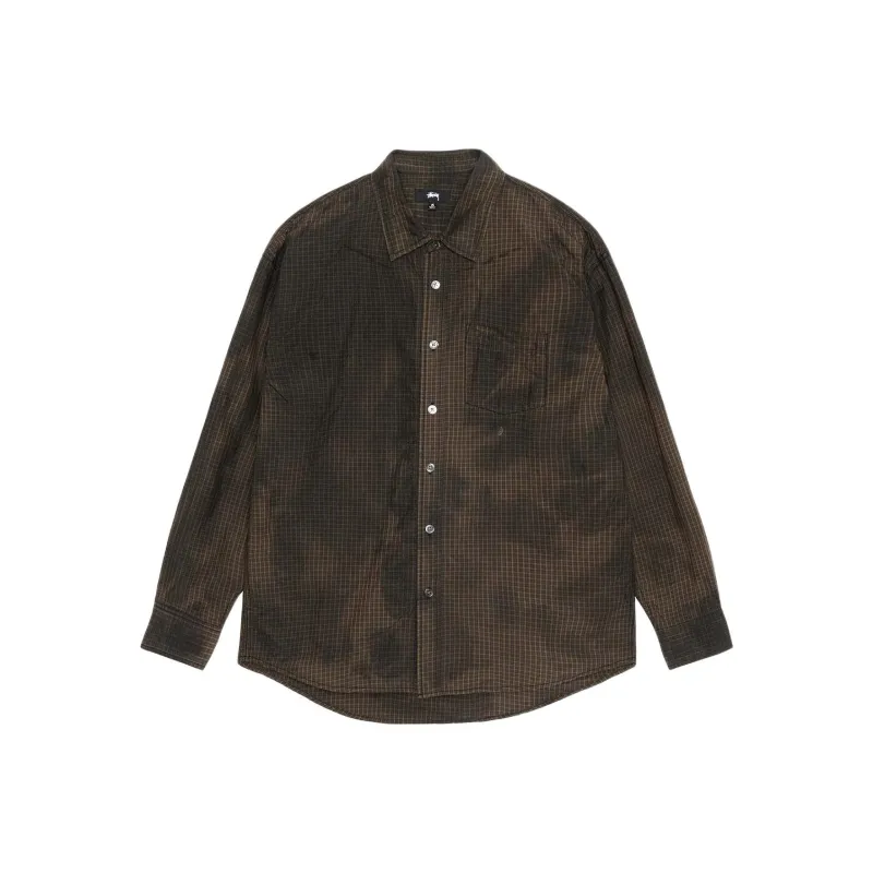 Stussy Classic Ls Shirt Sprayed-3