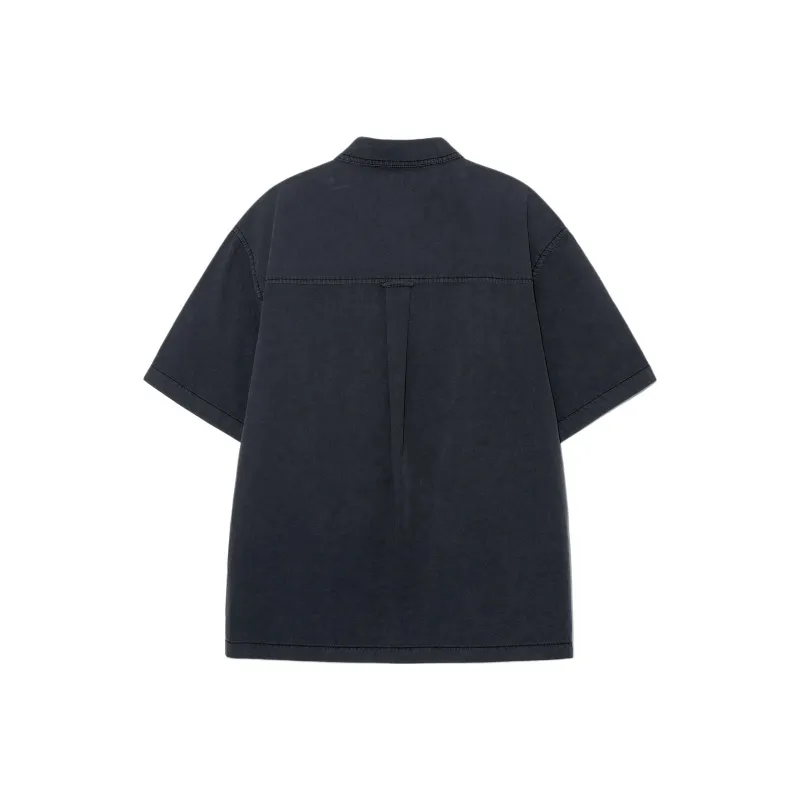Lee Shirts Men Charcoal Gray-1