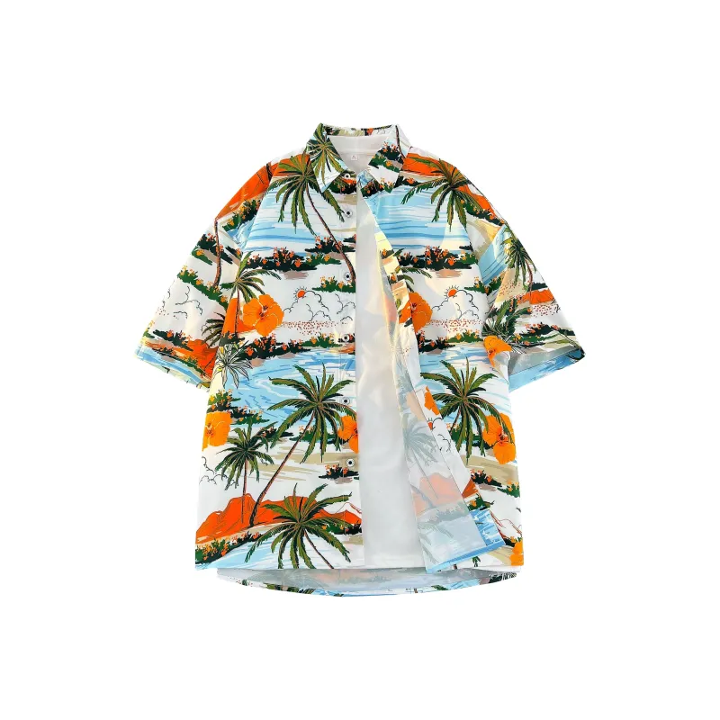 F.I.W FANGIWEN Floral Shirt Unisex-0