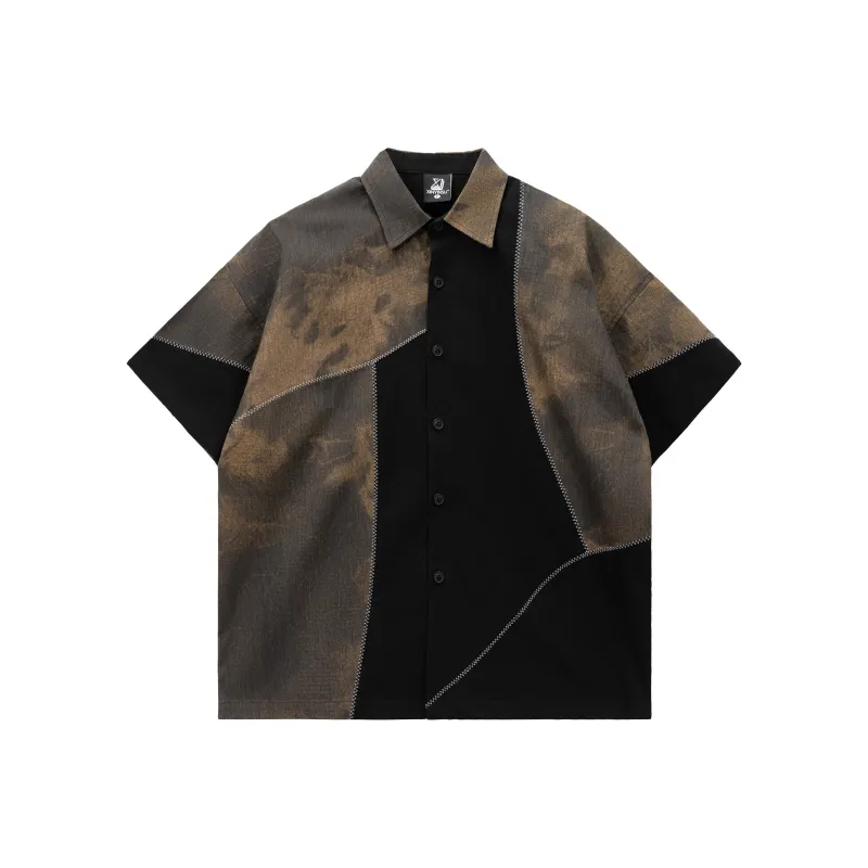 XINYINSU SS24 Shirt Summer Unisex Couple's Black-0