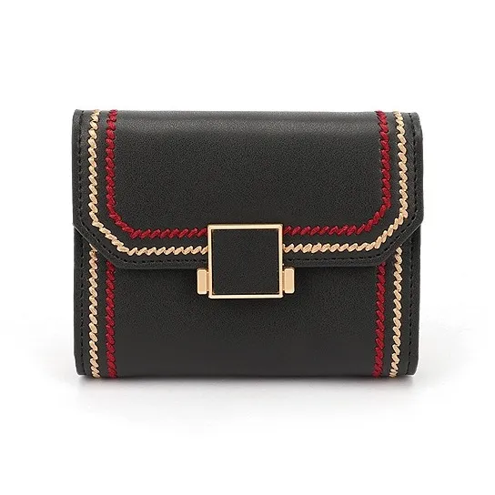 Tong Tong Rabbit Cow Split Leather Card Holder Regular Women's Multicolor-0