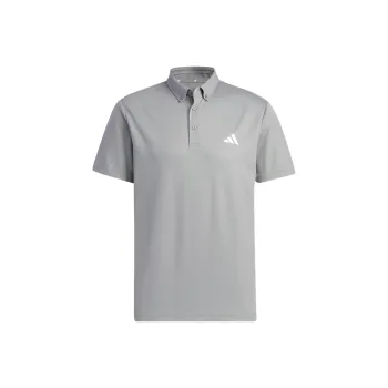 Adidas Polo Shirts Men Gray