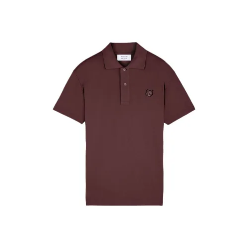Maison Kitsune Bold Fox Head Comfort Polo Shirt