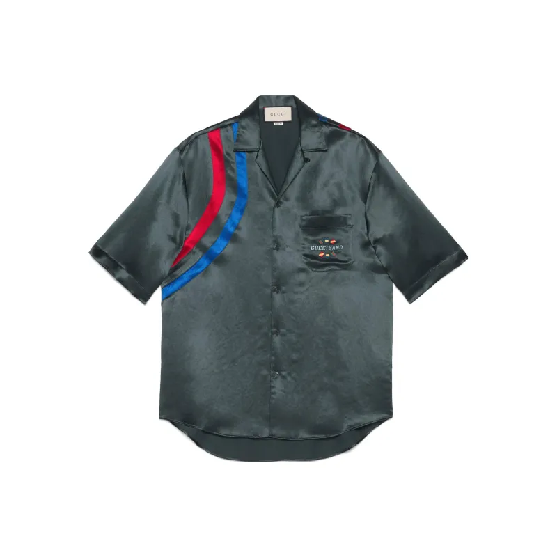 GUCCI SS23 Shirt Men's Dark Gray-0