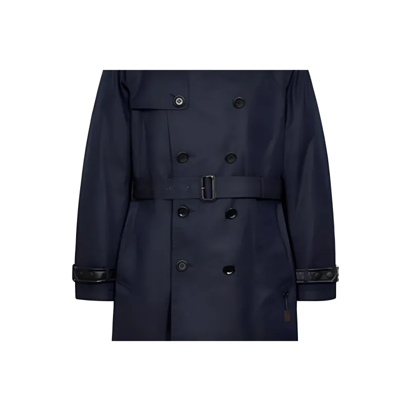 COACH Trench Coat Men's Marine Blue-5
